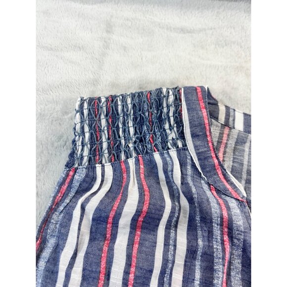 St. John's Bay Blouse Women's XL Sleeveless Striped Top NWT - Picture 6 of 10